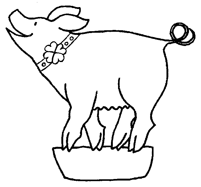 Świnki kolorowanki